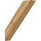 Ekena Millwork 6"W x 28"D x 32"H Traditional Rough Sawn Knee Brace, Western Red Cedar BRC06X28X32TRA00RWR - alternate 1